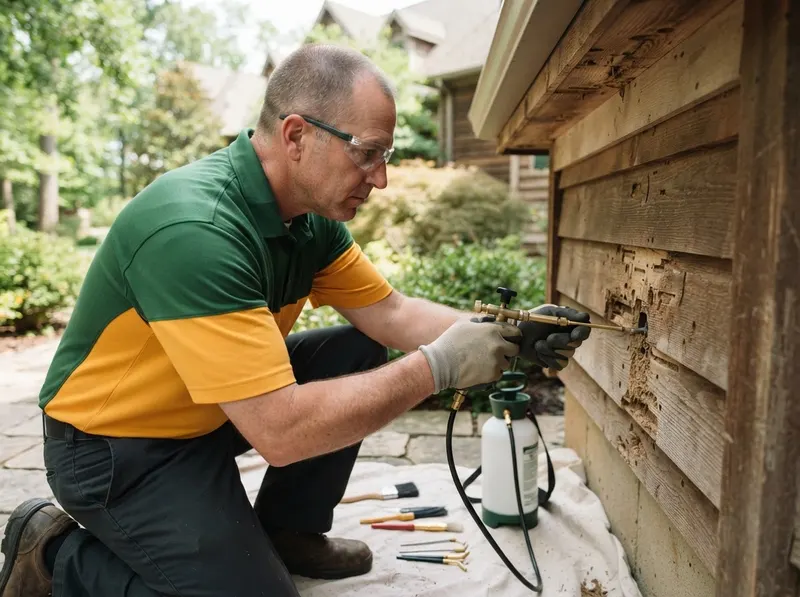 Carpenter Bee Wood Protection in columbia, 