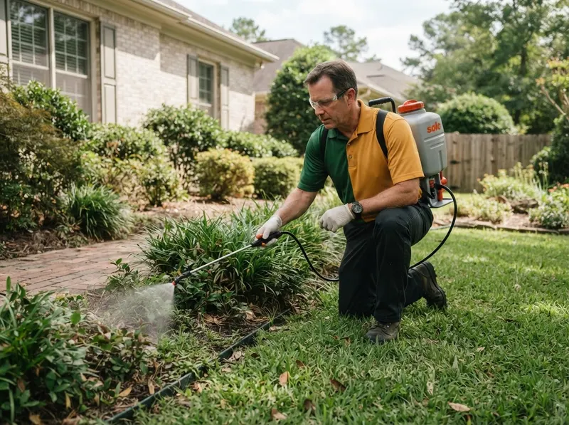Flea and Tick Yard Remediation in columbia, 
